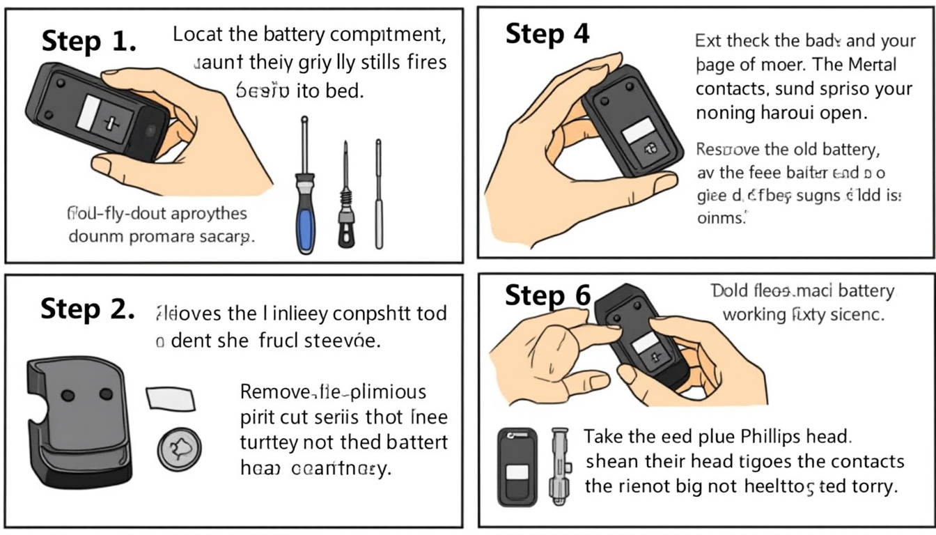 découvrez notre guide pratique étape par étape pour remplacer la batterie de la télécommande de votre peugeot 309. facilitez-vous la vie et retrouvez le plein fonctionnement de votre clé avec nos conseils simples et efficaces.