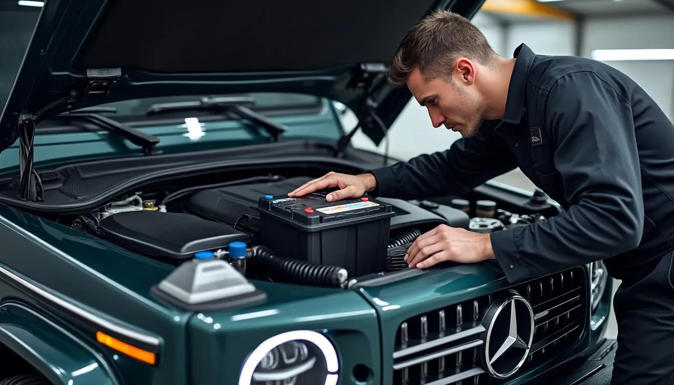Wunderschone Batterie Generator Mercedes Ebenbild